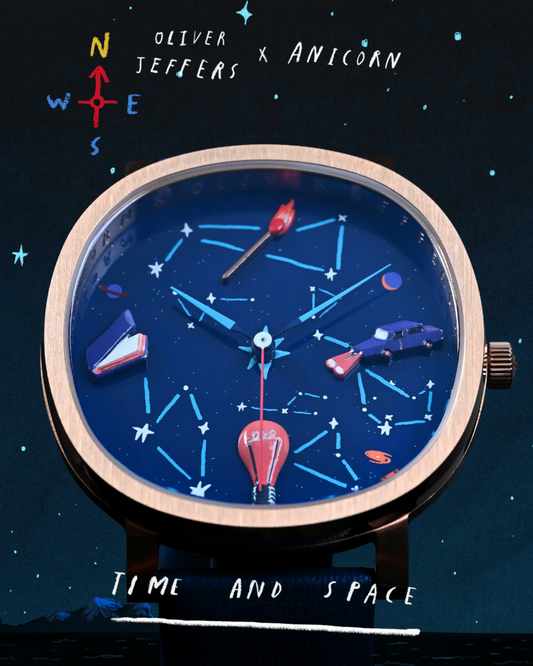 Oliver Jeffers X Anicorn 'Time and Space' Watch