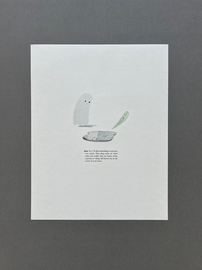 The Dictionary Story 'Love' Print