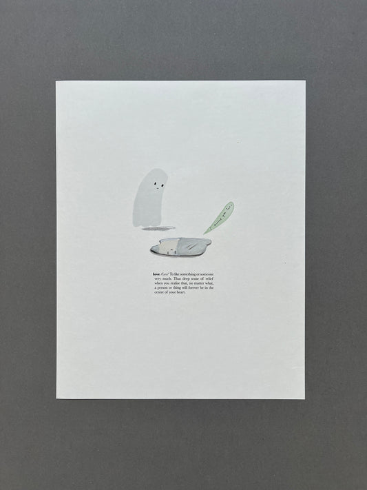 The Dictionary Story 'Love' Print