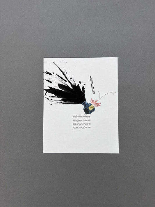 The Dictionary Story 'Creativity' Print