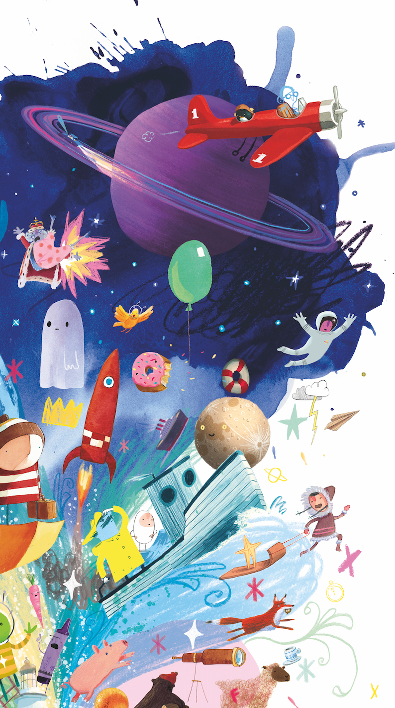The Wonder of Stories Art Poster – Oliver Jeffers: Objects + Prints