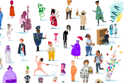 'The People' Art Poster